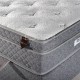 Тапицирано боксспринг легло Хермес с матрак 180x200