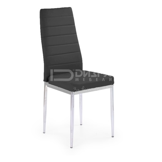 Трапезен стол К204 с черен